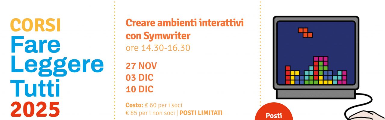 Gli ambienti interattivi da Symwriter alla didattica. Online le formazioni di Fare Leggere Tutti