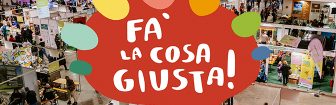 Giocare e leggere con i sensi alla Fiera “Fa’ la cosa giusta!” di Milano